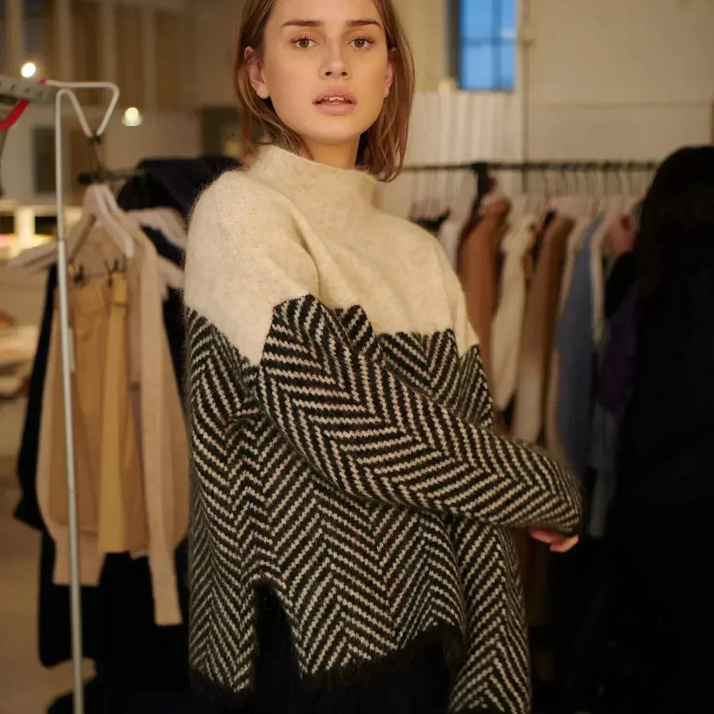 ADELIE | High-Quality Knitted Turtleneck Sweater