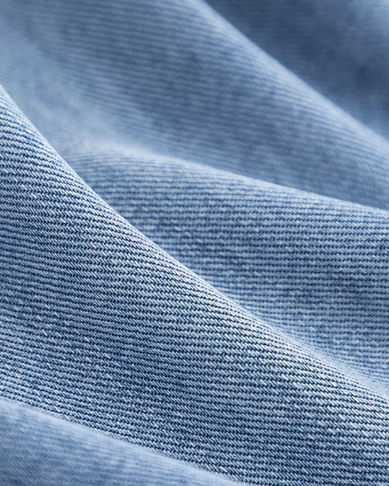 Thyra | Denim- og ruskindsfrakke til et moderne look