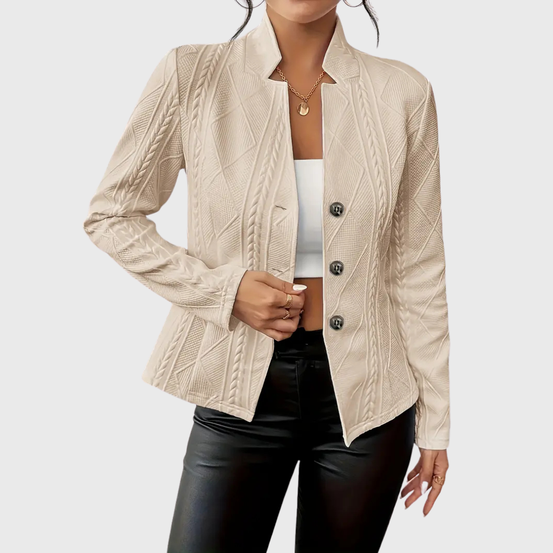 Bente | Blazer med elegante detaljer