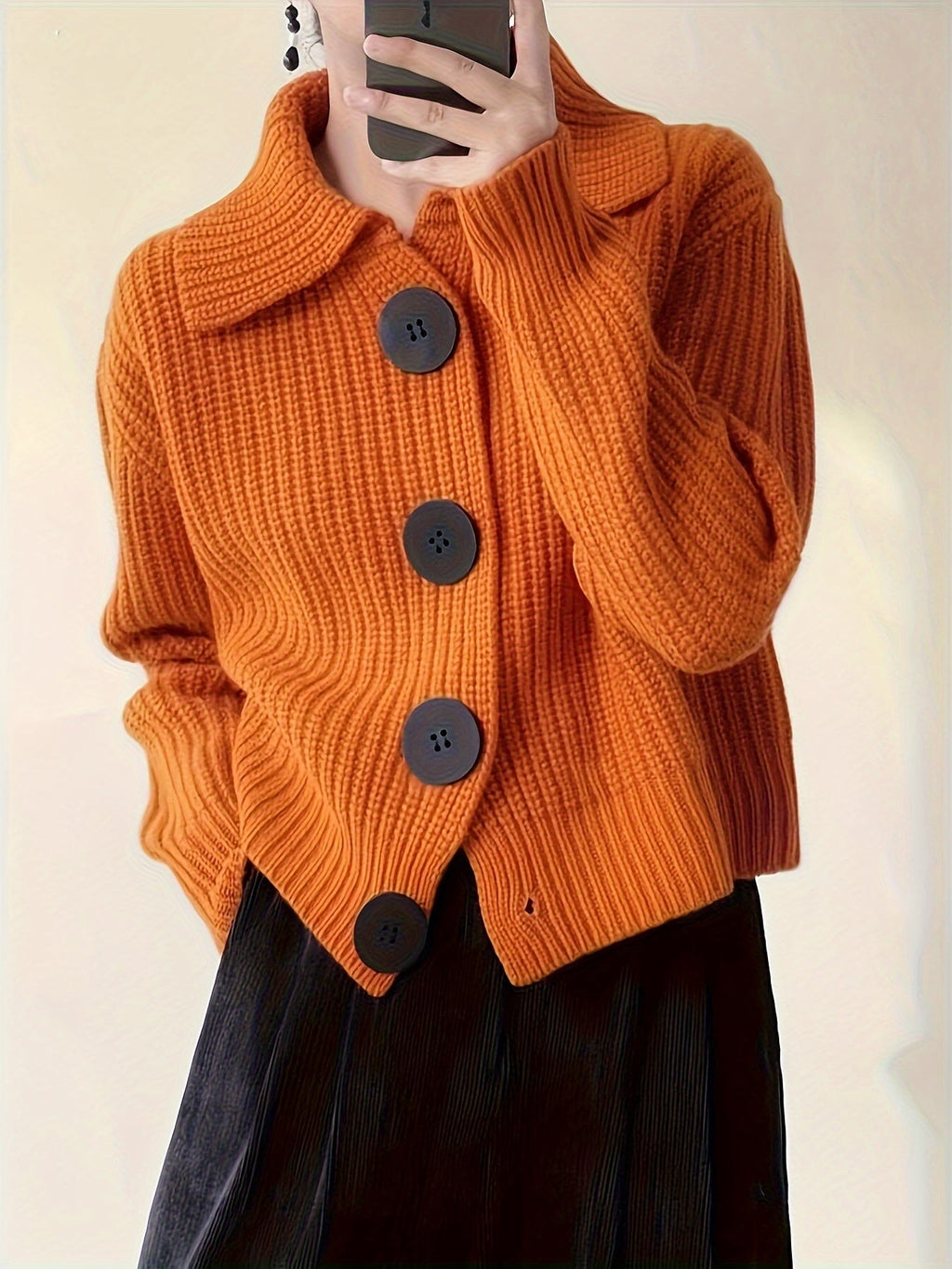 Beate | Ribstrikket cardigan