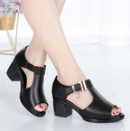 Talia - Ortopædiske sandaler med polstret hæl