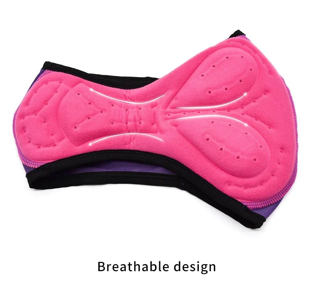 Damen Radunderbukser | 3D polstret, stødabsorberende MTB cykelbukser | Hanazy