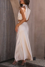 Ivona - Elegant Sæt med Maxinederdel