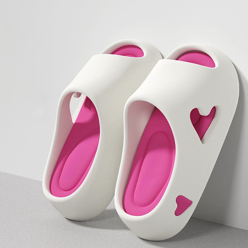Heart Bliss | Skybløde Flip Flops med Legende Hjerteform