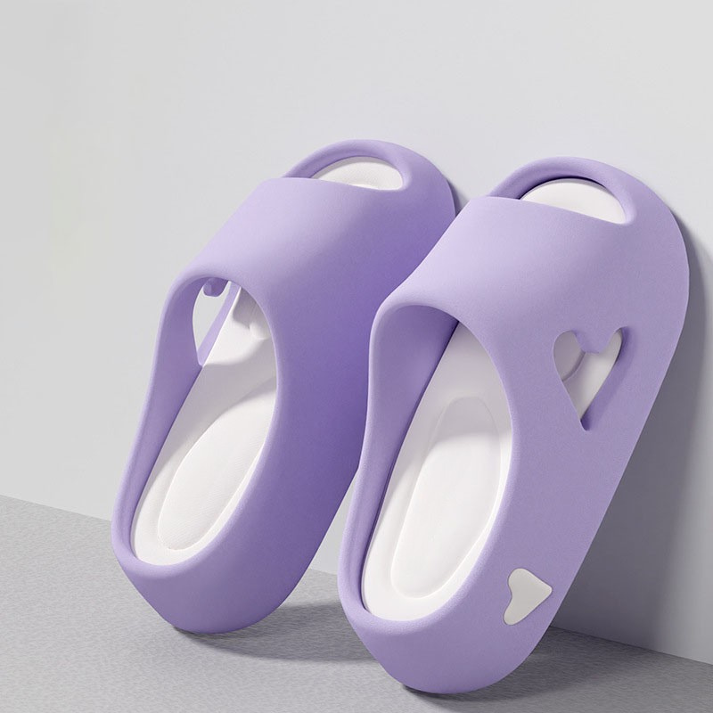 Heart Bliss | Skybløde Flip Flops med Legende Hjerteform