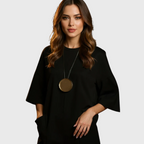 Elegant Jumpsuit med Korte Ærmer