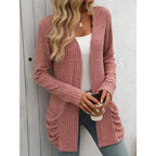 Helle | Ribstrikket cardigan