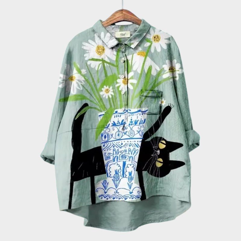 Liv Klarhed – Elegant Hverdagsbluse