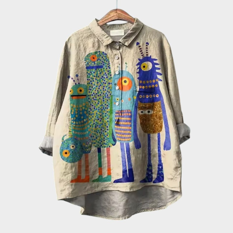 Liv Klarhed – Elegant Hverdagsbluse