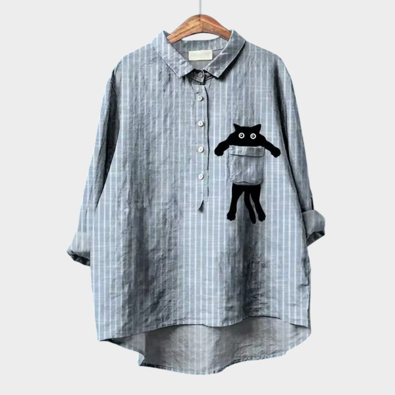 Liv Klarhed – Elegant Hverdagsbluse