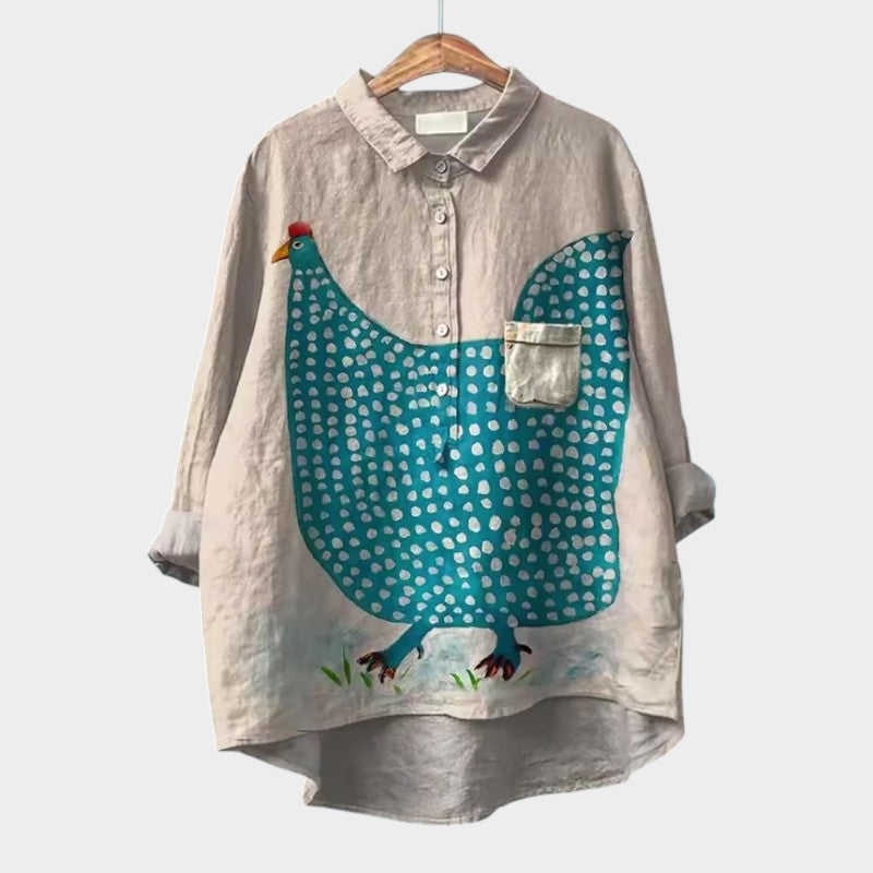 Liv Klarhed – Elegant Hverdagsbluse