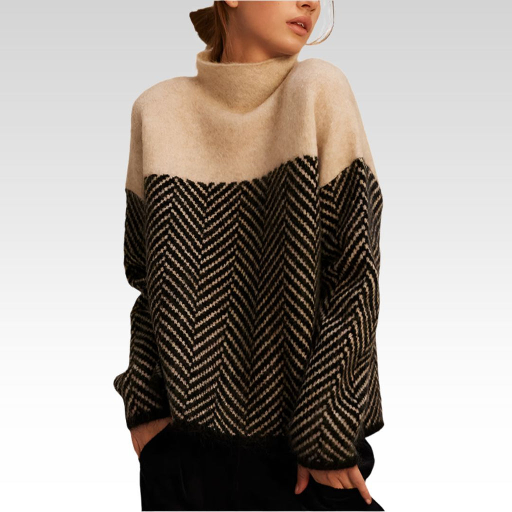 ADELIE | High-Quality Knitted Turtleneck Sweater