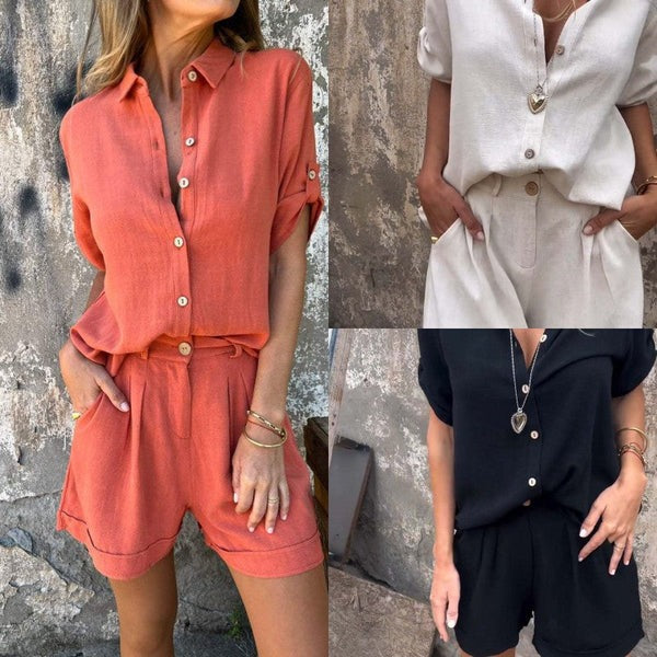 Svanhild - Stilfuldt todelt sæt til kvinder