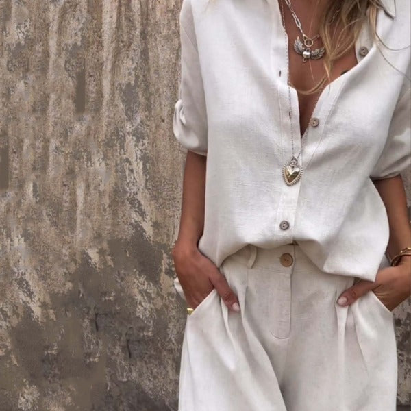 Svanhild - Stilfuldt todelt sæt til kvinder