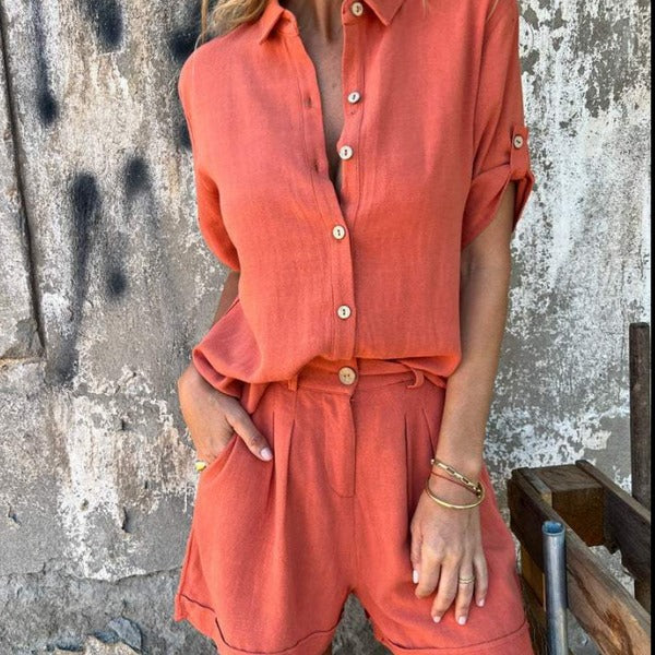 Svanhild - Stilfuldt todelt sæt til kvinder