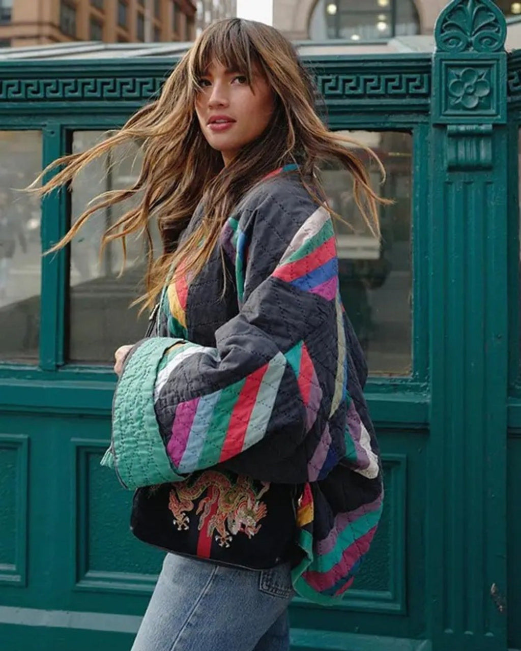 Yara  - Overdimensioneret Vintage Jakke