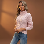 Amelia | Elegant Knitted Turtleneck Sweater