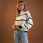 Lina | Women’s Striped Sweater