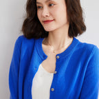 Jade | strikket cardigan med lange ærmer